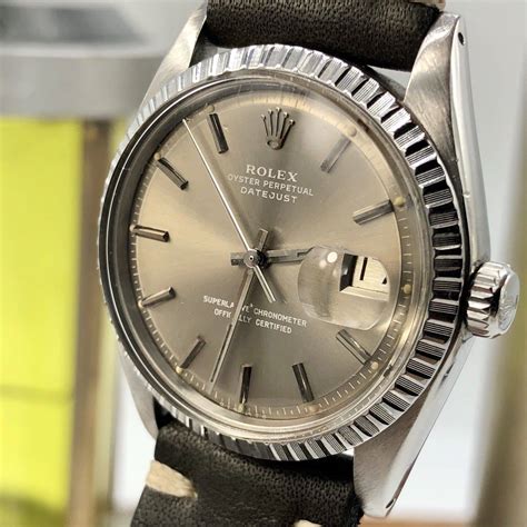 rolex 1603 grey sigma dial|Rolex Datejust 36 Ref. 1603 .